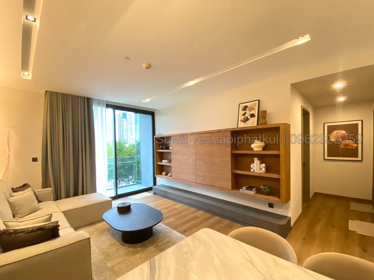 Rare Unit! The Room สุขุมวิท 38 ใกล้ BTS ทองหล่อ, Modern Luxury Room ขนาด 79.62 ตรม. ,ห้องสวยมาก Fully furnished พร้อมเข้าอยู่ - รูป 5