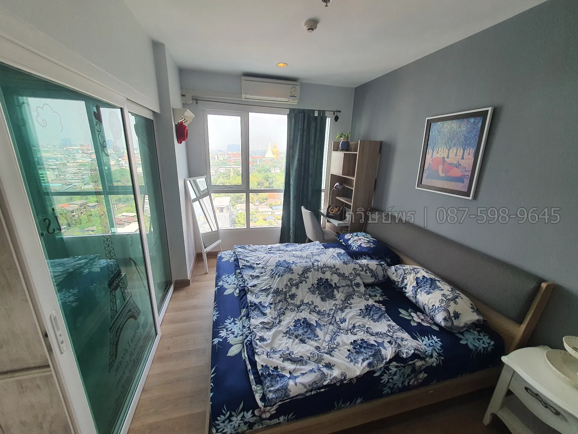 คอนโดติด BTS วุฒากาศ แค่ 80 เมตร! ห้องสวยครบ พร้อมอยู่ วิวพระมหาเจดีย์วัดปากน้ำ ทำเลเข้าเมืองสาทรสะดวก ใกล้ห้าง เดินทางง่าย ส่วนกลางดี ราคาจับต้องได้ ต่ำกว่า 3 ล้าน หาแบบนี้ยากมาก - รูป 3