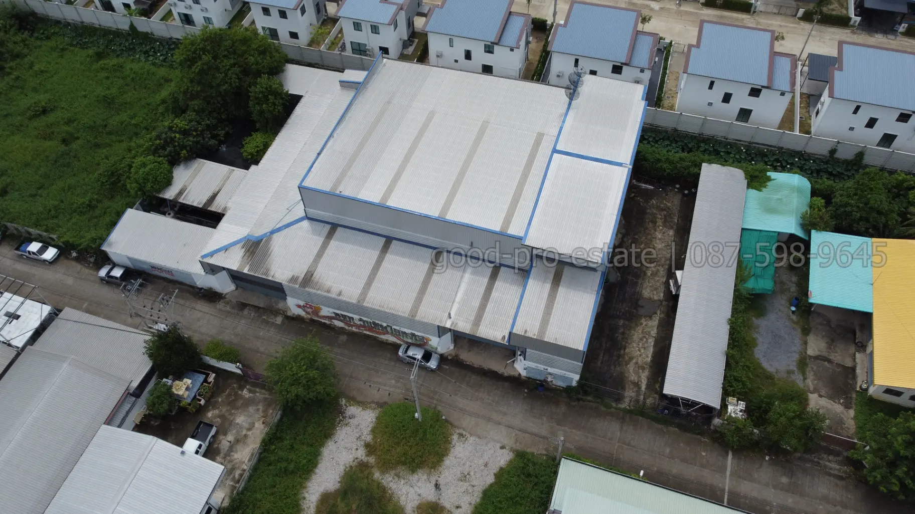 ขายที่ดิน 1 ไร่ พร้อมอาคารสำนักงาน+ที่พักอาศัย+โกดัง 3 ชั้น พักอาศัยได้พร้อมสำนักงานทันสมัย ทำเลดี ซอยซิตี้แลนด์ นนทบุรี - รูป 2