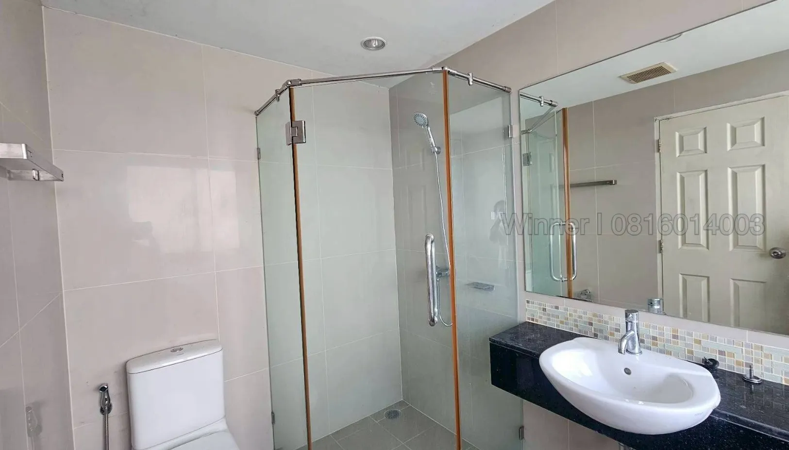 ห้องใหญ่ อยู่สบาย เหมาะกับครอบครัว ชั้น 20 วิวสวยมาก เดอะนิช ตากสิน - รูป 4