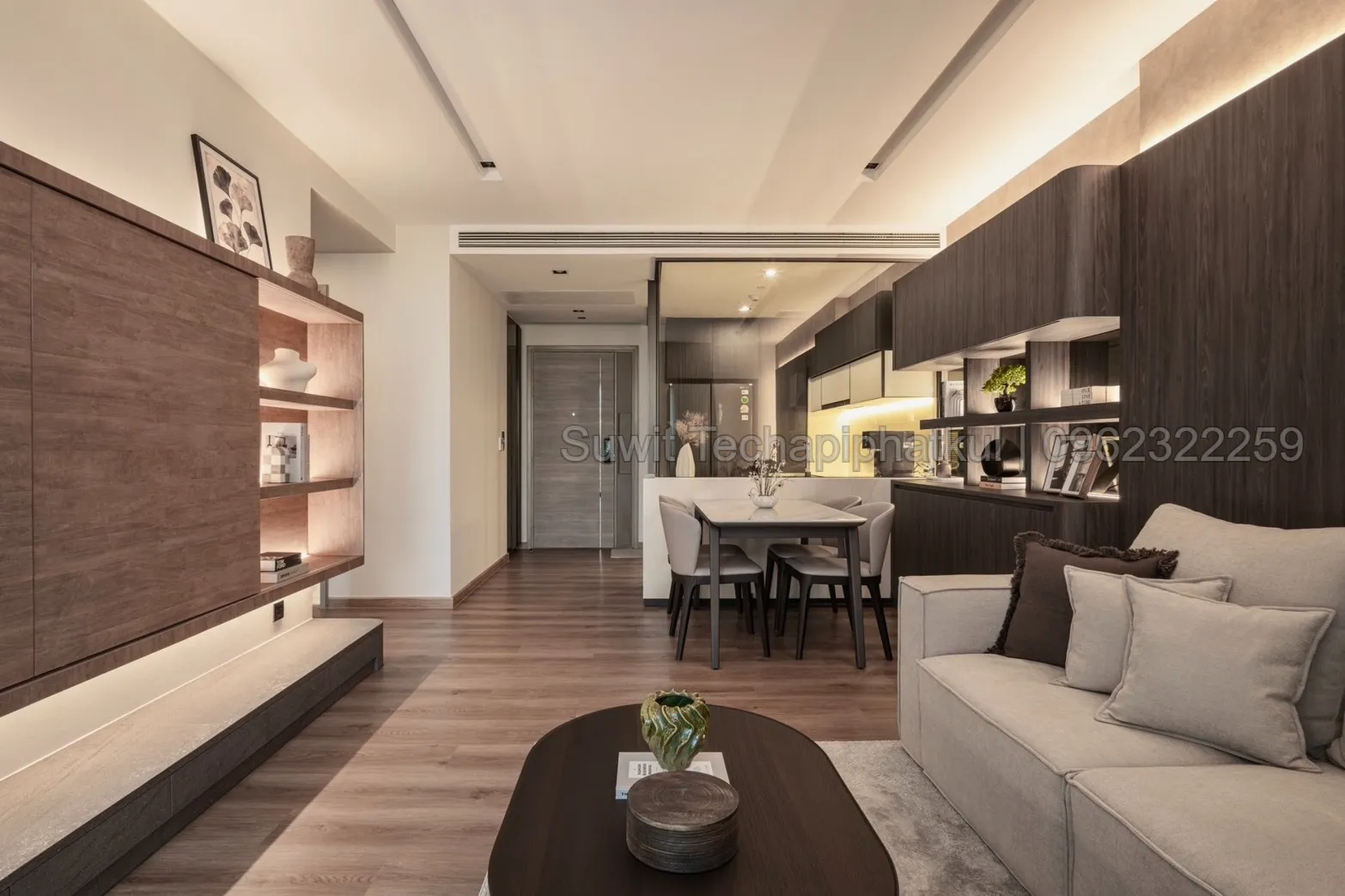 Rare Unit! The Room สุขุมวิท 38 ใกล้ BTS ทองหล่อ, Modern Luxury Room ขนาด 79.62 ตรม. ,ห้องสวยมาก Fully furnished พร้อมเข้าอยู่