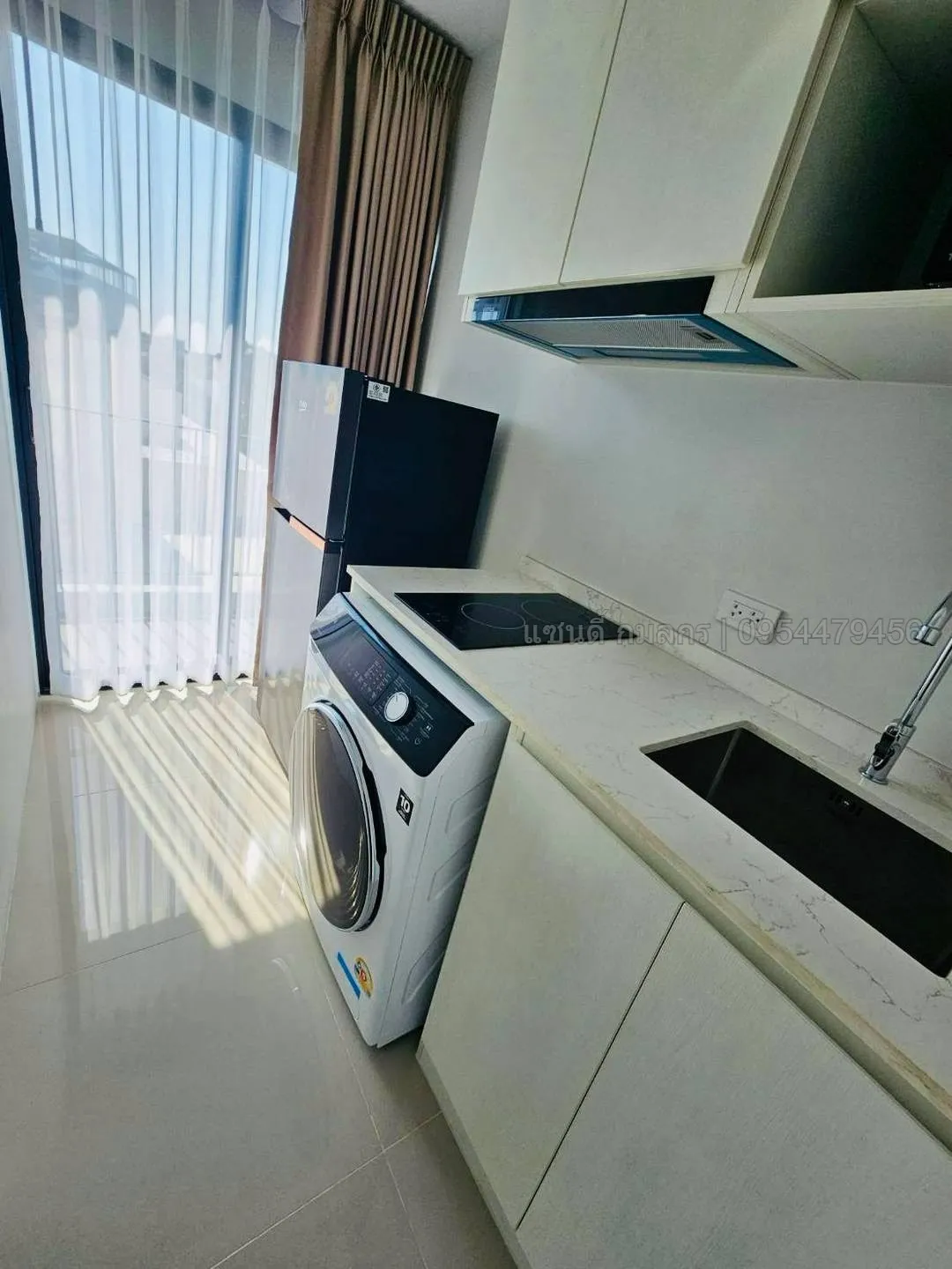 For rent ESQUE Condo Sukhumvit 101/1  BTS ปุณณวิถี ห้องใหม่ไม่เคยอยู่ เฟอร์นิเจอร์ครบ - รูป 4